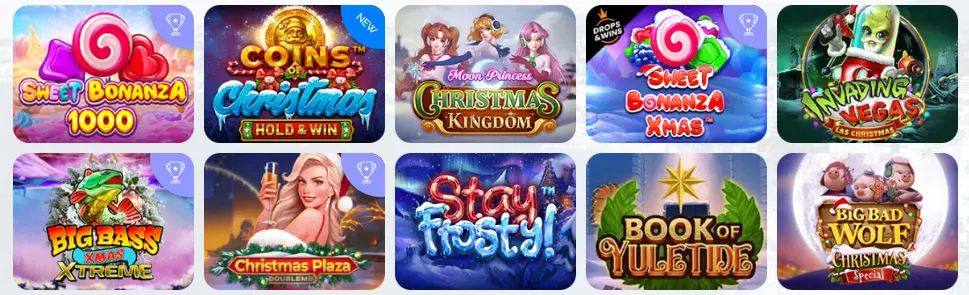 Tous les jeux Winorio Casino
