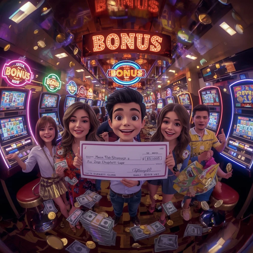 bonus dans les mains d'un homme au casino WINORIO CASINO
